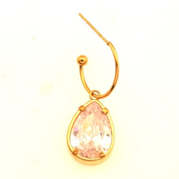 SLONE Chunky Crystal Earrings - Picture 6 of 7